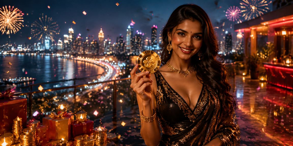 Mumbai casino style entertainment with vibrant red and gold decor